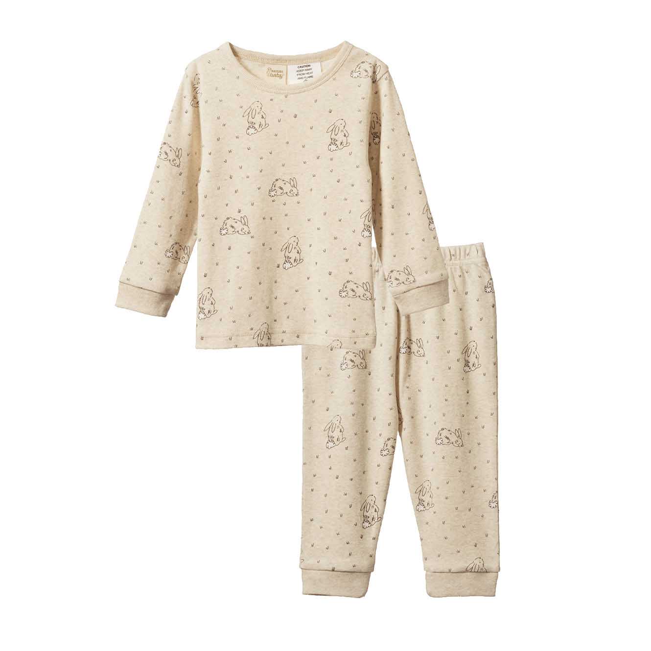 Nature Baby 2-Piece Long Sleeve Pyjamas 3-4Y